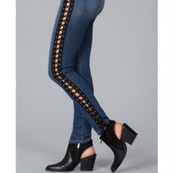LF Carmar Side Lace Up Jeans - Picture 4 of 7